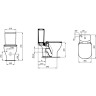 Бачок для унитаза IDEAL STANDARD Tesi T356801